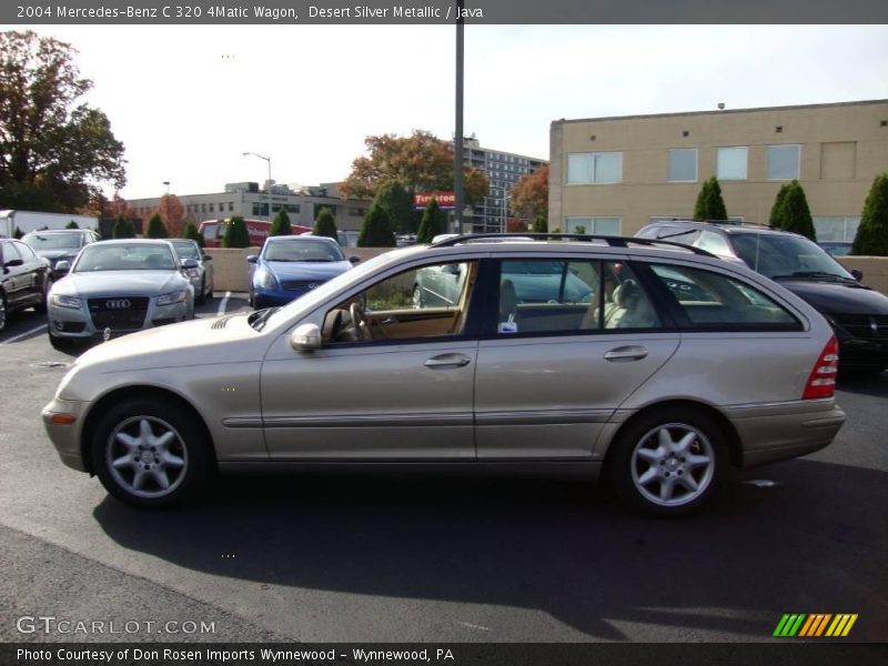 Desert Silver Metallic / Java 2004 Mercedes-Benz C 320 4Matic Wagon
