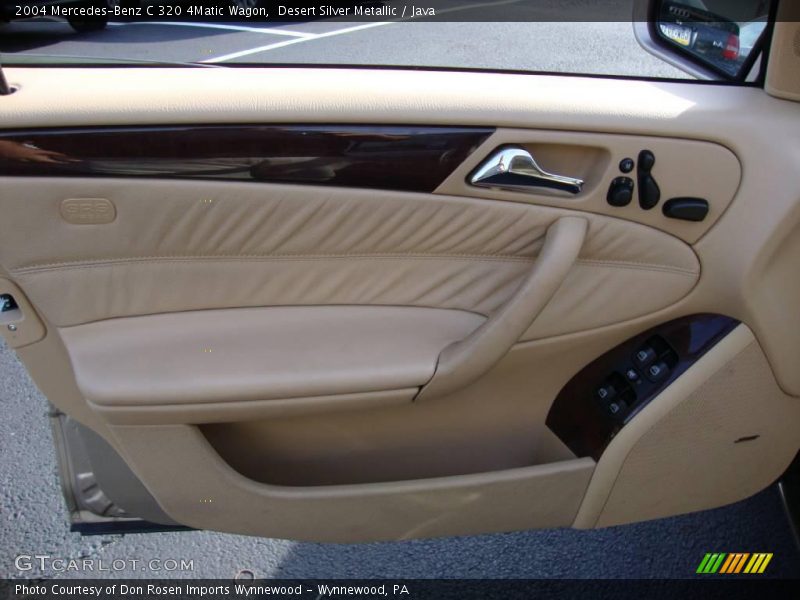 Desert Silver Metallic / Java 2004 Mercedes-Benz C 320 4Matic Wagon