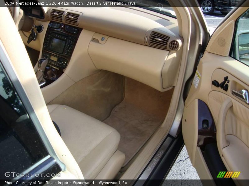 Desert Silver Metallic / Java 2004 Mercedes-Benz C 320 4Matic Wagon