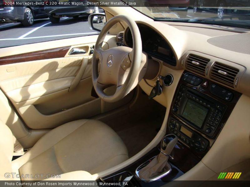 Desert Silver Metallic / Java 2004 Mercedes-Benz C 320 4Matic Wagon