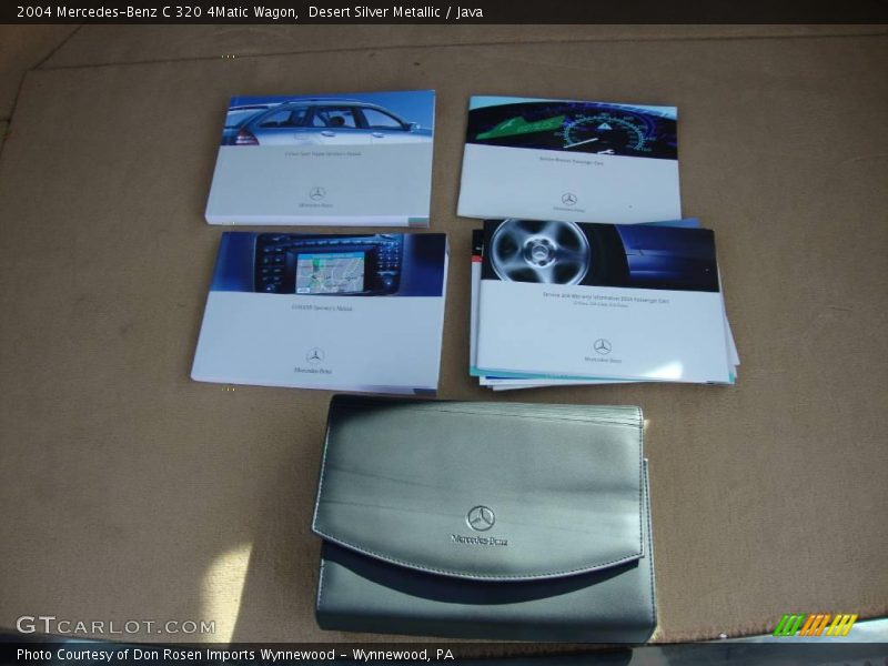 Desert Silver Metallic / Java 2004 Mercedes-Benz C 320 4Matic Wagon