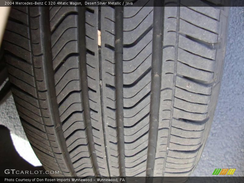 Desert Silver Metallic / Java 2004 Mercedes-Benz C 320 4Matic Wagon