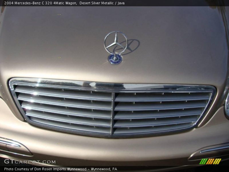 Desert Silver Metallic / Java 2004 Mercedes-Benz C 320 4Matic Wagon
