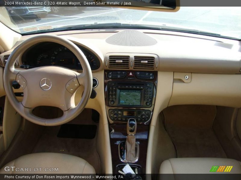 Desert Silver Metallic / Java 2004 Mercedes-Benz C 320 4Matic Wagon