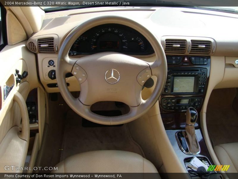 Desert Silver Metallic / Java 2004 Mercedes-Benz C 320 4Matic Wagon