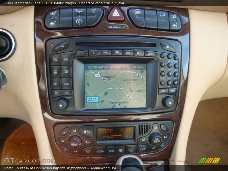 Desert Silver Metallic / Java 2004 Mercedes-Benz C 320 4Matic Wagon