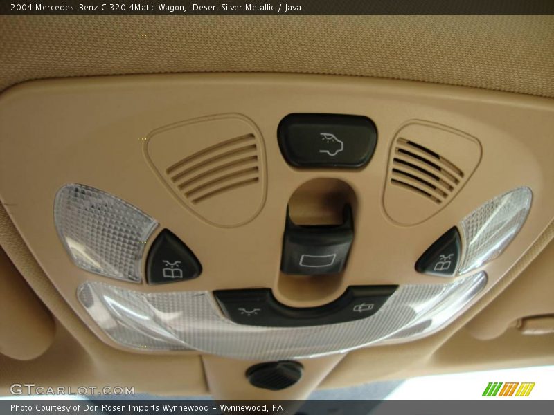 Desert Silver Metallic / Java 2004 Mercedes-Benz C 320 4Matic Wagon