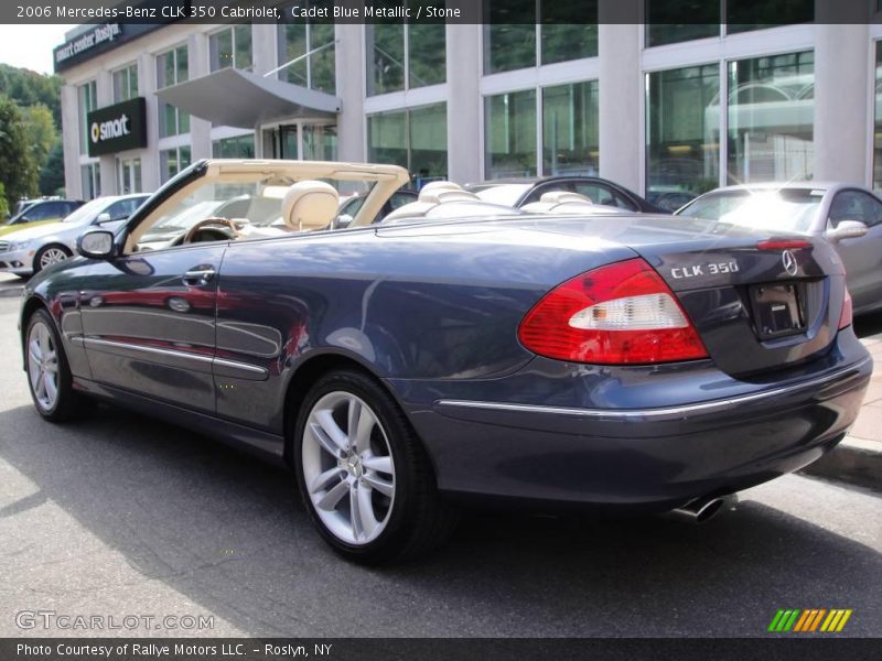 Cadet Blue Metallic / Stone 2006 Mercedes-Benz CLK 350 Cabriolet