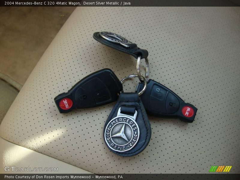 Desert Silver Metallic / Java 2004 Mercedes-Benz C 320 4Matic Wagon