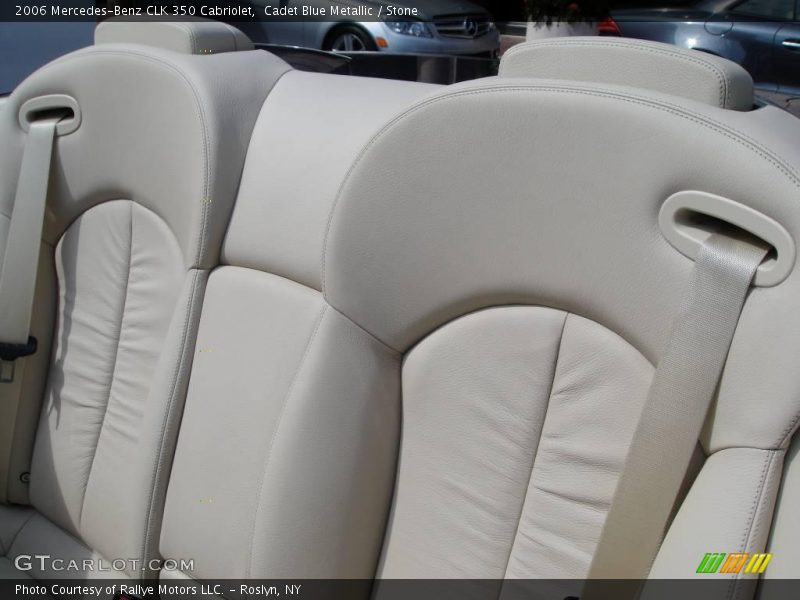 Cadet Blue Metallic / Stone 2006 Mercedes-Benz CLK 350 Cabriolet
