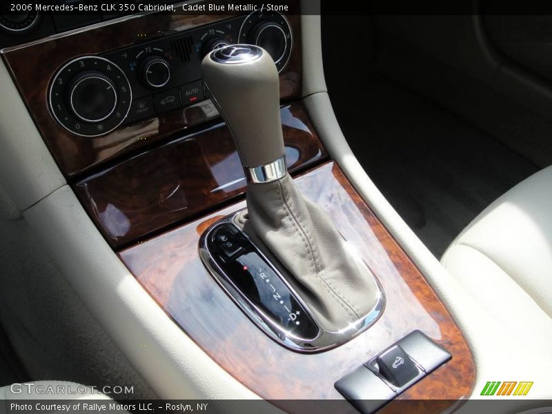Cadet Blue Metallic / Stone 2006 Mercedes-Benz CLK 350 Cabriolet