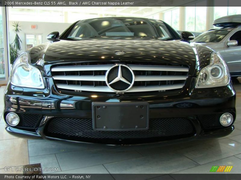 Black / AMG Charcoal Nappa Leather 2006 Mercedes-Benz CLS 55 AMG