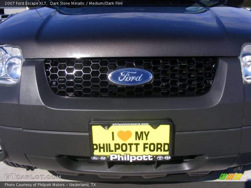Dark Stone Metallic / Medium/Dark Flint 2007 Ford Escape XLT