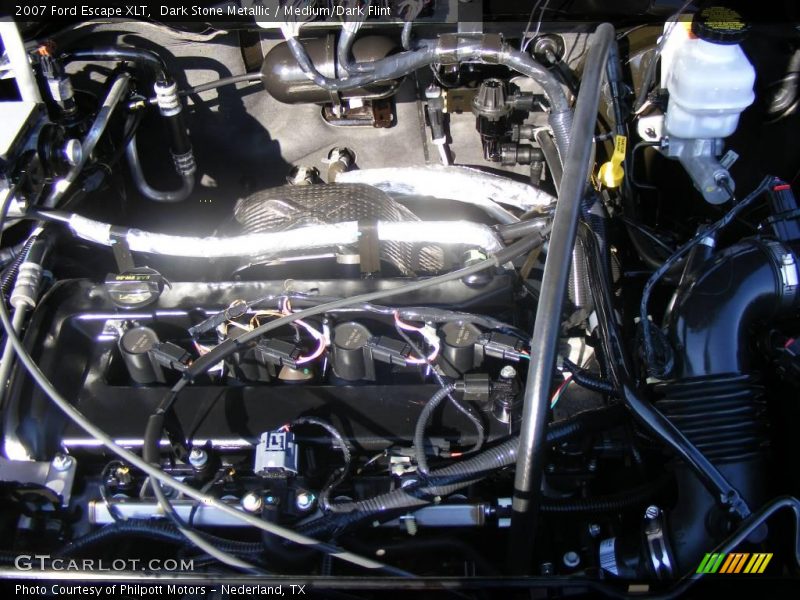Dark Stone Metallic / Medium/Dark Flint 2007 Ford Escape XLT