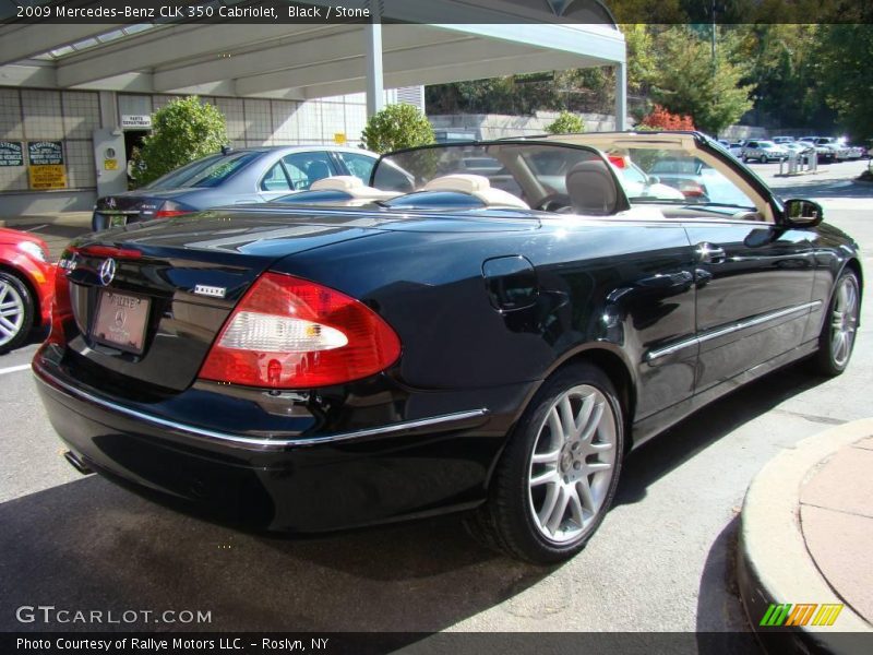 Black / Stone 2009 Mercedes-Benz CLK 350 Cabriolet