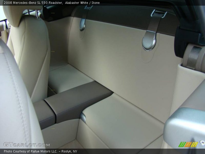 Alabaster White / Stone 2008 Mercedes-Benz SL 550 Roadster