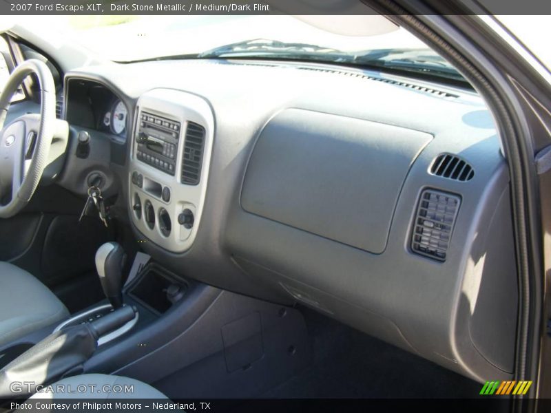 Dark Stone Metallic / Medium/Dark Flint 2007 Ford Escape XLT
