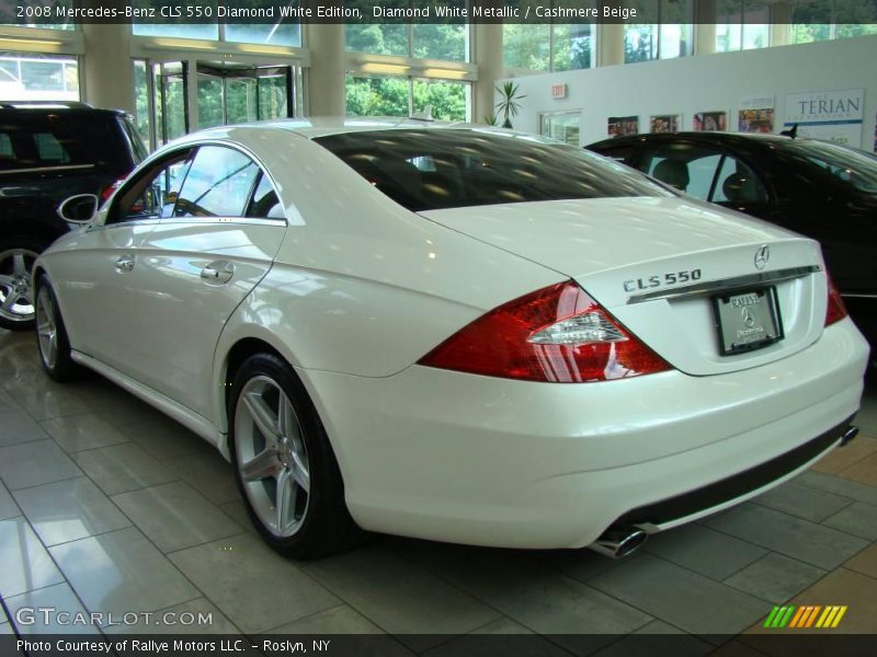 Diamond White Metallic / Cashmere Beige 2008 Mercedes-Benz CLS 550 Diamond White Edition