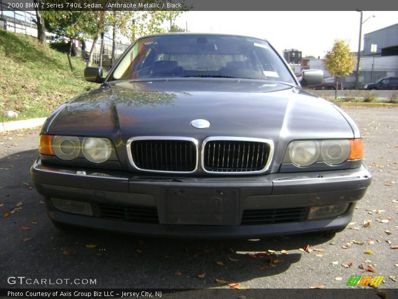 Anthracite Metallic / Black 2000 BMW 7 Series 740iL Sedan