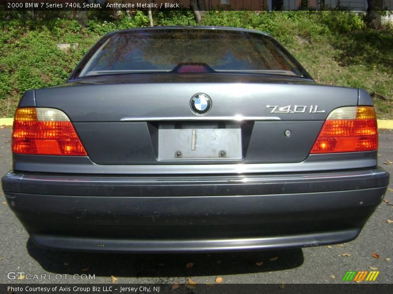 Anthracite Metallic / Black 2000 BMW 7 Series 740iL Sedan