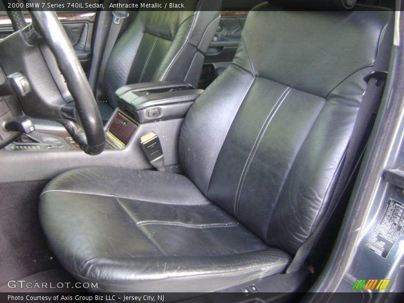 Anthracite Metallic / Black 2000 BMW 7 Series 740iL Sedan
