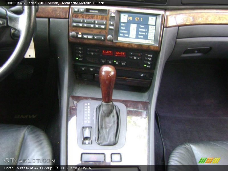 Anthracite Metallic / Black 2000 BMW 7 Series 740iL Sedan