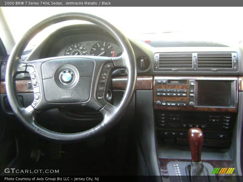 Anthracite Metallic / Black 2000 BMW 7 Series 740iL Sedan
