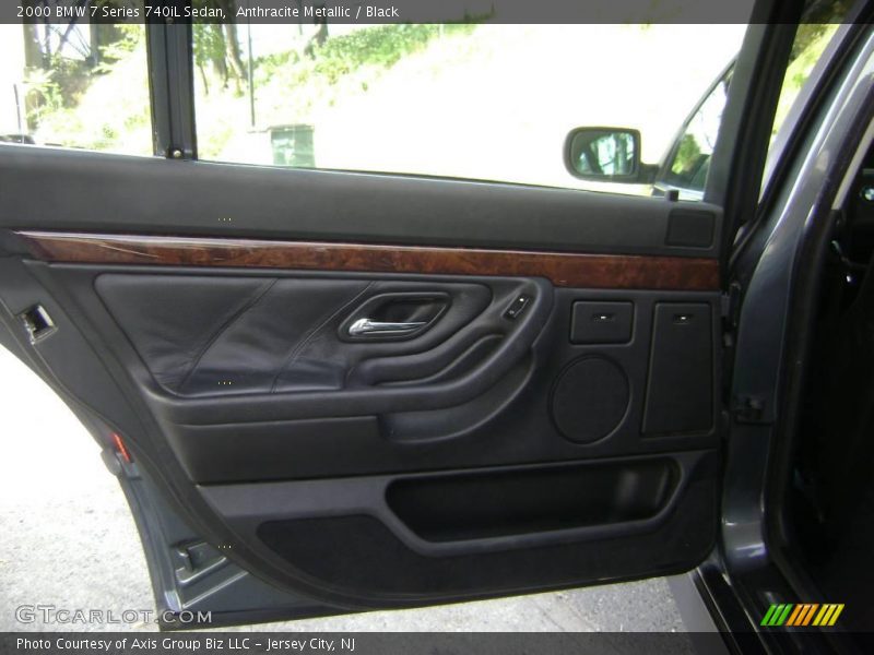 Anthracite Metallic / Black 2000 BMW 7 Series 740iL Sedan