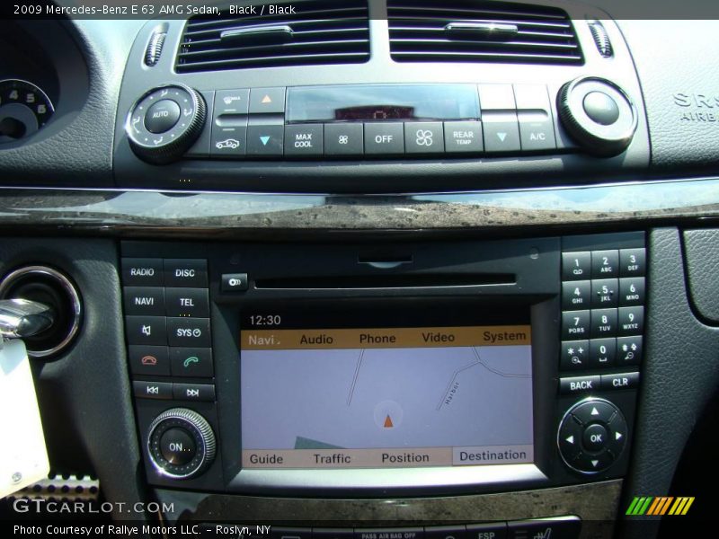 Black / Black 2009 Mercedes-Benz E 63 AMG Sedan