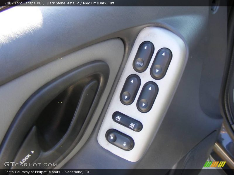 Dark Stone Metallic / Medium/Dark Flint 2007 Ford Escape XLT