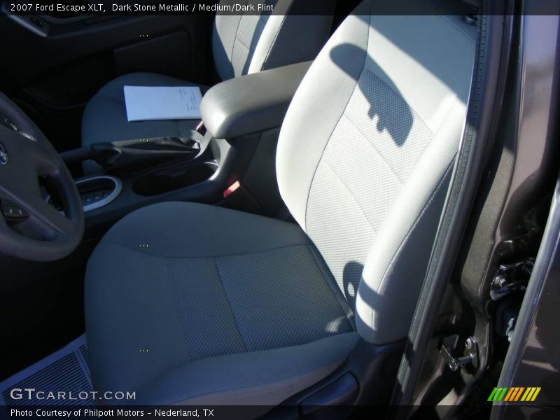 Dark Stone Metallic / Medium/Dark Flint 2007 Ford Escape XLT