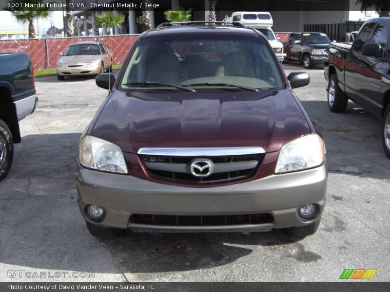 Chestnut Metallic / Beige 2001 Mazda Tribute ES V6