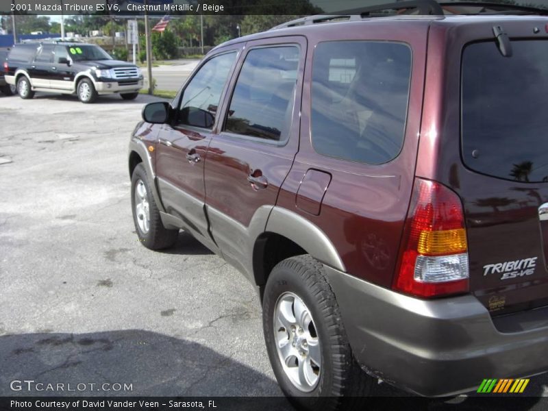 Chestnut Metallic / Beige 2001 Mazda Tribute ES V6