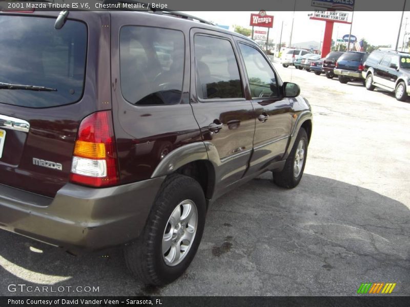 Chestnut Metallic / Beige 2001 Mazda Tribute ES V6