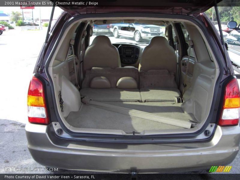 Chestnut Metallic / Beige 2001 Mazda Tribute ES V6