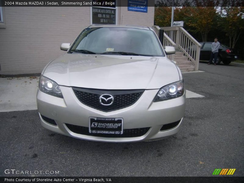 Shimmering Sand Mica / Beige 2004 Mazda MAZDA3 i Sedan