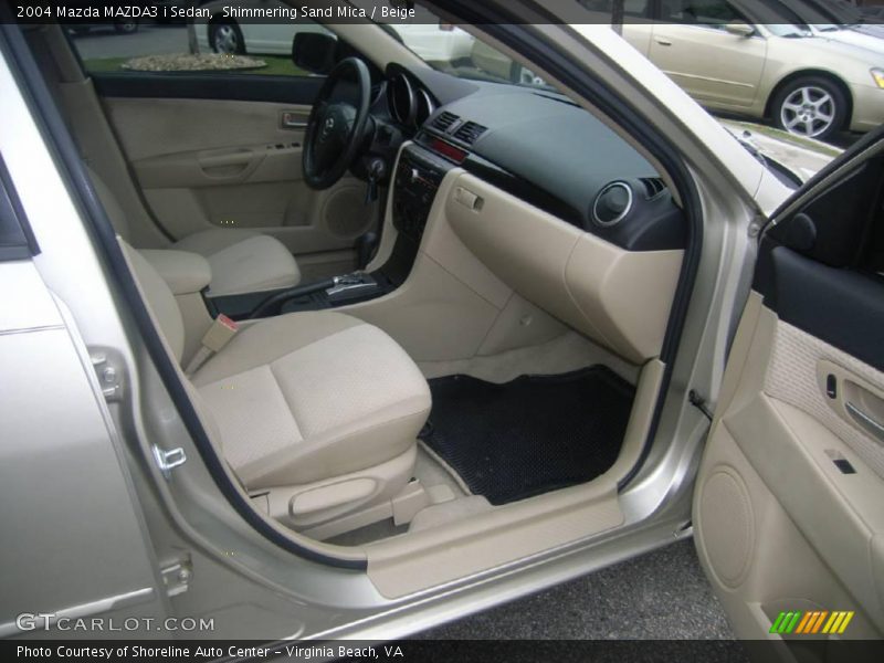 Shimmering Sand Mica / Beige 2004 Mazda MAZDA3 i Sedan