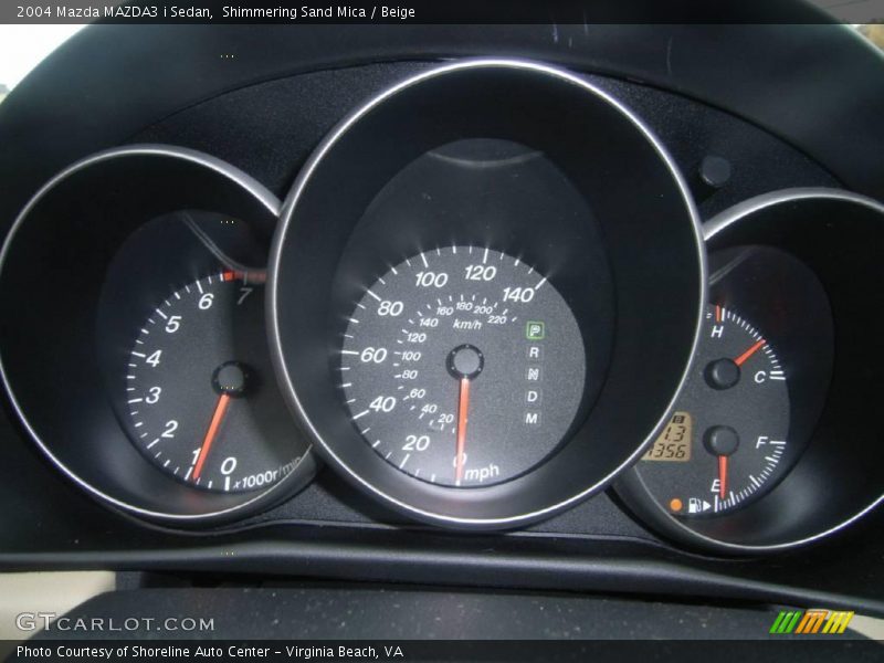 Shimmering Sand Mica / Beige 2004 Mazda MAZDA3 i Sedan