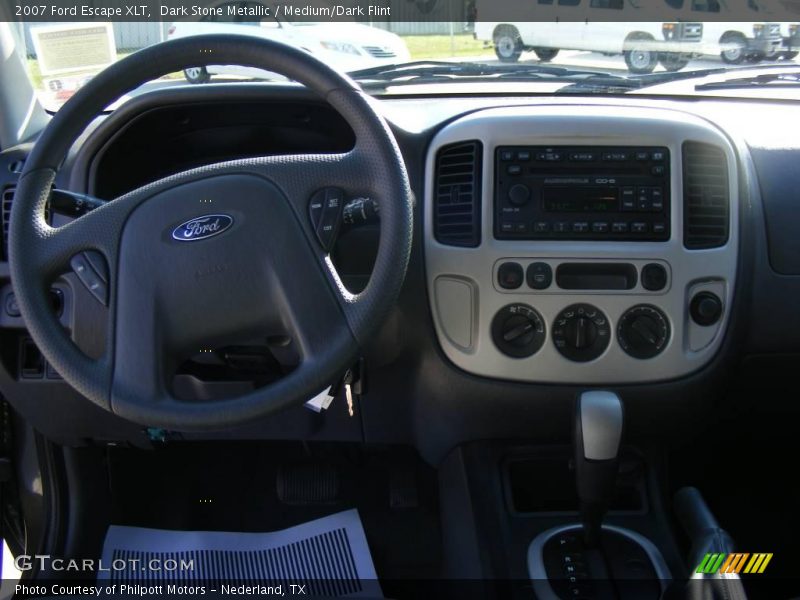 Dark Stone Metallic / Medium/Dark Flint 2007 Ford Escape XLT