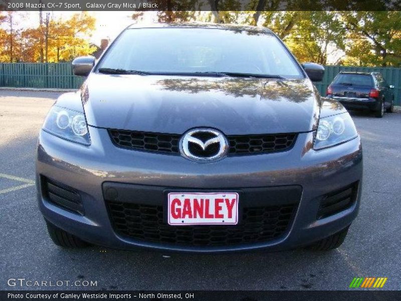 Galaxy Gray Mica / Black 2008 Mazda CX-7 Sport