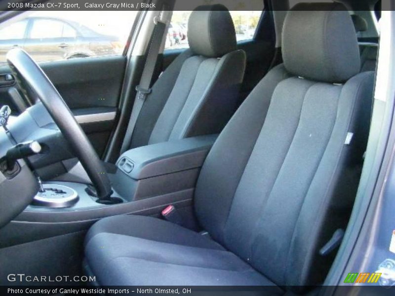 Galaxy Gray Mica / Black 2008 Mazda CX-7 Sport