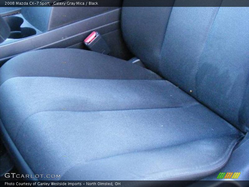 Galaxy Gray Mica / Black 2008 Mazda CX-7 Sport