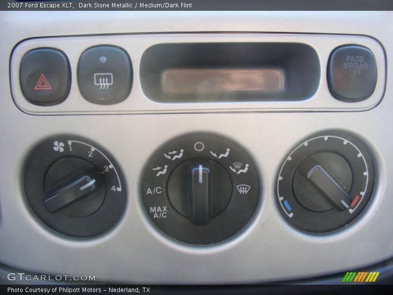 Dark Stone Metallic / Medium/Dark Flint 2007 Ford Escape XLT