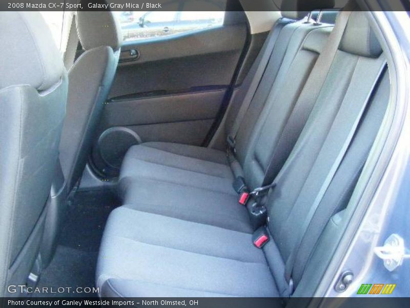 Galaxy Gray Mica / Black 2008 Mazda CX-7 Sport
