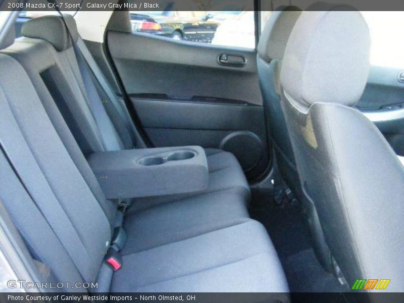Galaxy Gray Mica / Black 2008 Mazda CX-7 Sport