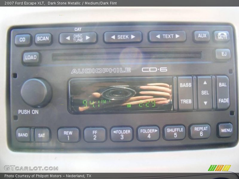 Dark Stone Metallic / Medium/Dark Flint 2007 Ford Escape XLT