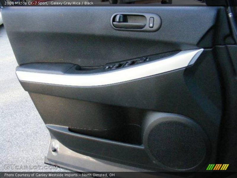 Galaxy Gray Mica / Black 2008 Mazda CX-7 Sport