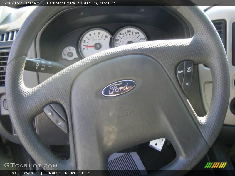 Dark Stone Metallic / Medium/Dark Flint 2007 Ford Escape XLT