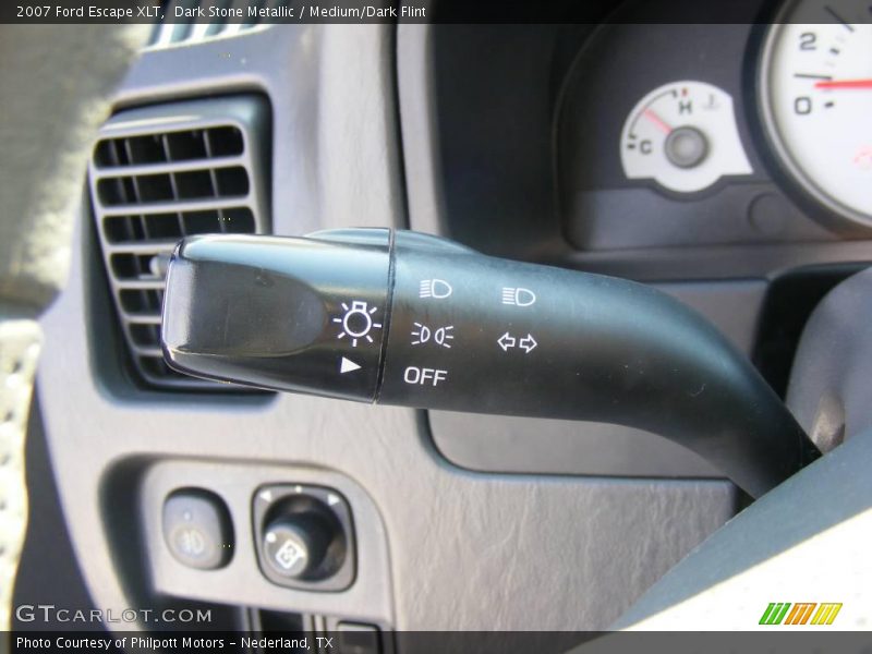 Dark Stone Metallic / Medium/Dark Flint 2007 Ford Escape XLT