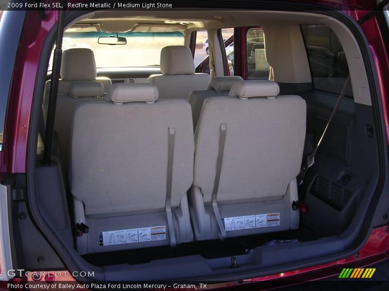 Redfire Metallic / Medium Light Stone 2009 Ford Flex SEL